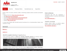 Tablet Screenshot of bildos.si